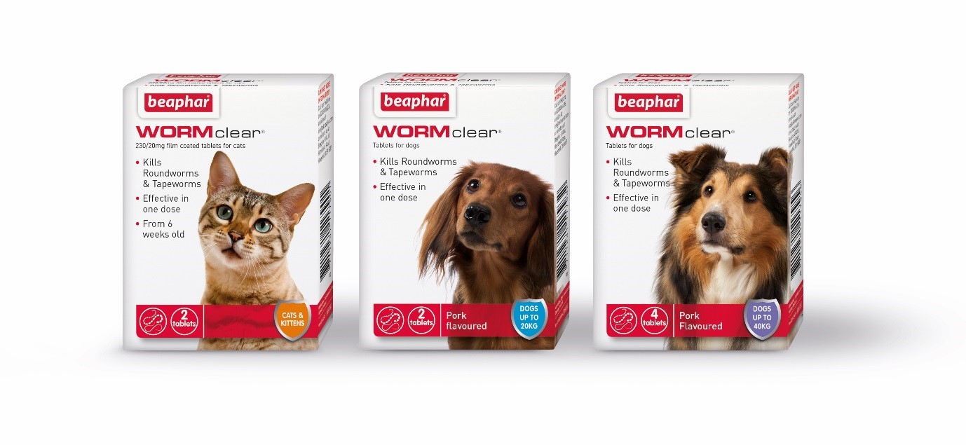 Beaphar WORMclear Tablets for cats and dogs